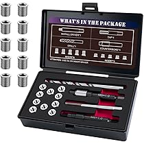 KIT RIPARAZIONE FILETTATURA BGS M6 x 1,0 29 pz. EUR 25,68 - IT