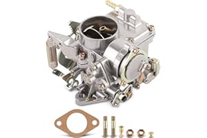 maXpeedingrods 34PICT-3 Carburetor for Beetle/Thing/Karmann Ghia/Transporter/Squareback 1600cc Dual-Port Air cooled Type Engine 113129031K, 98-1289-B