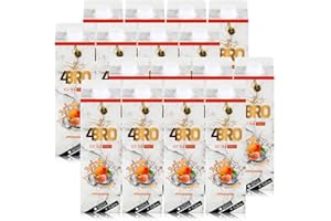 ‎4BRO 4BRO Ice Tea Pfirsich - Fruchtiger Eistee mit Pfirsich-Geschmack - Wiederverschließbare Kappe - 16 x 1l