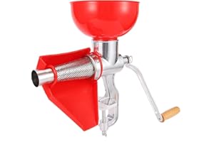 BANAPOY Máquina exprimidora, exprimidor manual, aleación de aluminio tomate limón para verduras para frutas