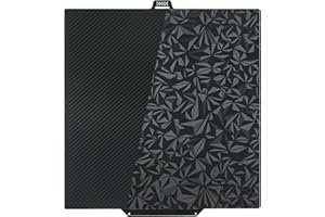 Nssnlur PEO PET Druckplatte für QIDI Q2 280x280mm, Smooth PEO PET Build Plate Spring Steel Druckbett für QIDI Q2 Combo 3D Drucker