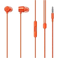 realme Buds 2 with Mic for Android Smartphones (Orange)