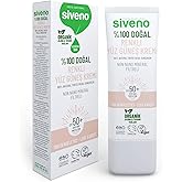 Siveno 100% Natural Face Sunscreen Color Tone Synchronizer Anti Stain UVA UVB SPF 50+ 30 ml