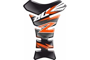 COLORBIKE PINTURA Y ADHESIVOS DE MOTOS. Tankpad Tank Pad Protecteur réservoir moto - Autocollant réservoir moto 3D carbone compatible avec KTM Duke 125 250 690 790 1029 v1-20 x 14 cm