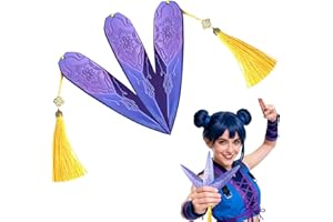 YEAHBOOM Accessori Anime Giocattoli Armi, Pugnali Armi Cosplay, Oggetti di scena Cosplay e Gioielli Fantasy, Accessori per costumi Cosplay Armi per Halloween Carnevale Mascherate Travestimenti (Viola 3)