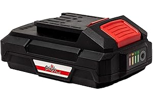 Grizzly Tools Batteria di ricambio 20 V, 2,0 Ah, compatibile con soffiatore a batteria ALB 2020