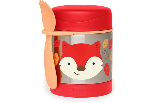 Skip Hop Zoo Insulated Food Jar, Fox