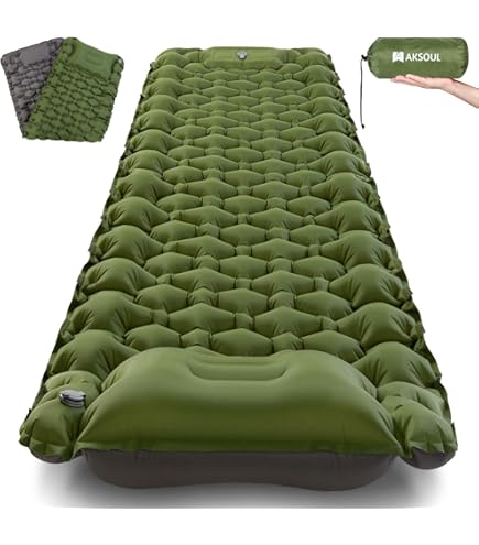Robens Unisex - Adulto Vapour Materasso Aria Verde 190x55x6cm