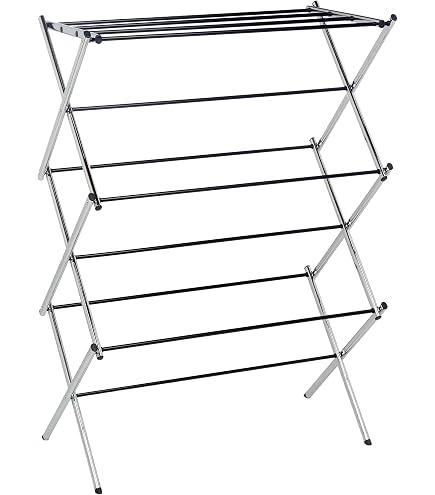 Kleiderbügel Mit 32 Clips – Faltbar, Ausziehbar, Platzsparend Für Socken, Wäsche & Mehr