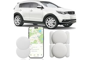 SZSEYNMY Smart Airtag, GPS Tracker per Auto, Magnetico Nascosto Localizzatore Gps Senza SIM, GPS Auto Localizzatore Compatibile con Apple Find My App per Bambini, Auto, Animali Domestici (2 bianco)