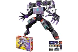 CRUNIER Serie 3D Toilet Figure Blocchi di costruzione Assembly Toilet Toys Building Block Giocattolo educativo Improve Imagination and Hands-On Ability Regalo per adulti bambini a partire dai 5 anni (Viola)