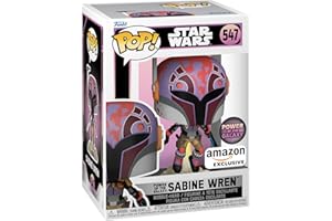 Funko Pop! Women Of Star Wars - Sabine Wren - Star Wars: Rebels - Amazon Exclusive - Kolekcja Winylowa Figurka - Pomysł na prezent, Oficjalny towar - Zabawki dla dzieci i dorosłych - TV Fans