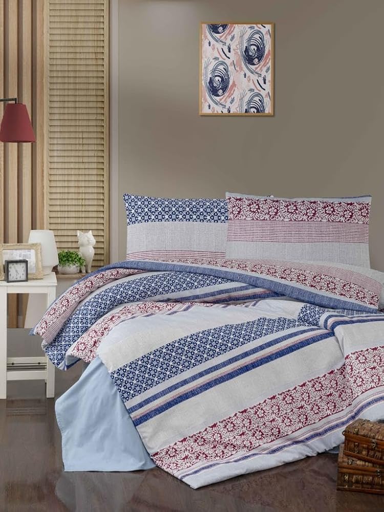 Mulberry Reina Nevresim Takımı Çift Kişilik Çarşafı Lastikli