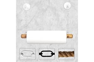DEKAZIA® porta rotolo da cucina bianco portarotolo da cucina portarotolo da cucina porta scottex da parete porta rotolone da muro portarotoli da cucina da parete accessori per cucina portascottex