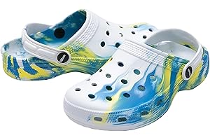 2SHOE Sabots et Mules Enfants, Clogs Fille Garçon, Sandales de Plage Respirante Pantoufles Maison, Chaussures de Jardin Été 21-36 EU