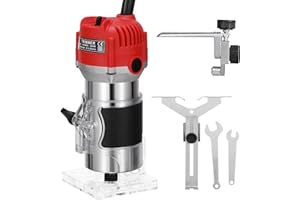 Fresadora de Madera, Weytoll Fresadora para Madera Electrica, 220V, 800W, 30000r/min