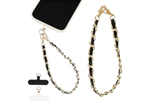 Amaxiu Tour De Cou Telephone Portable, cordon telephone portable Lanières De Téléphone En Bandoulière Avec 2 Patchs Kit Mains Libres Smartphones Cordon Tour De Cou