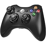 YCCTEAM Xbox 360 Wiredless Controller, 2.4GHZ Xbox 360 Game Controller Gamepad Buttons Improved Ergonomic Design Joypad Gamep
