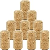 10 adet şarap mantarı, mantar tapası, uzunluk 38 mm, &Oslash; 21 mm | Tapones Corcho, Şarap Taponları, Şarap Şişeleri ve DIY Dekoras