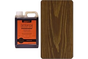 Littlefair's Teinte Bois 2.5ltr - Teinture Bois Écologique À Base D'Eau et Sûre - Lasure Bois Intérieur à Séchage Rapide - Peinture Lasure pour Bois Nettoyage Facile - Couleur:Chêne doré