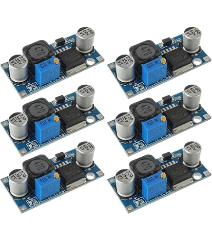16 pezzi Step Down Converter, 3 A Buck Converter, adattatore DC Step Down Modul, regolatore di tensione regolabile, modulo verso il basso, 3,2 – 40 V a 1,25 – 35 V 16 pezzi Step Down Converter, 3 A Buck Converter, adattatore DC Step Down Modul, regolatore di tensione regolabile, modulo verso il basso, 3,2 – 40 V a 1,25 – 35 V