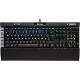 Corsair K95 RGB Platinum USB 2.0 Clavier Mécanique Gaming (Cherry MX Brown, Rétro-Éclairage RGB Multicolore, AZERTY) Noir