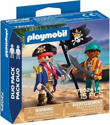 Playmobil 5347 Take Along Pirates Chest, Fun Imaginative Role-Play