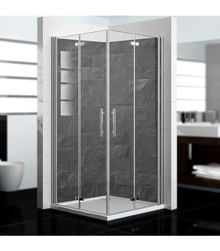 Dedeco Premium Bad-Duschrückwand Mit Wasserfall-Motiv V9, 90x200cm – Wasserfeste Alu-Verbundplatte, Fugenlos & Ohne Bohren