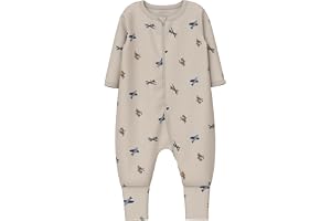 NAME IT herr Nbmnightsuit Zip Ff Airplane Noos Nbmnightsuit Zip Ff Airplane Noos (1-pack)