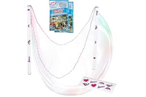 WOWMAZING Kit De Pompas Grande – Unicornio Set - Incl. Gran Varita De Pompas, 2 Concentrado De Pomperos Gigante Y 8 Pegatinas Mágicas Activadas por El Sol - Pompas De Jabon - Juguete Al Aire Libre