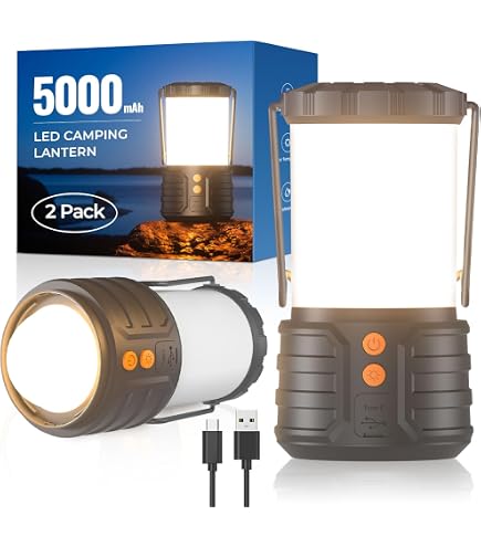 Lampe Torche LED Rechargeable Ultra-puissante 6000 Lumens | Étanche IPX4 | 3 Modes | Batterie 6000mAh | Pour Camping, Randonnée, Urgence - 10