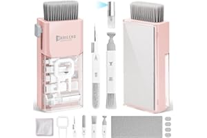 Ordilend 10 in 1 Kit Pulizia Tastiera pc Computer Laptop Spazzola Pulisci Schermo per airpods iphone ipad macbook Tablet Auricolari Bluetooth Smartphone Earbuds Headphones Fotocamera