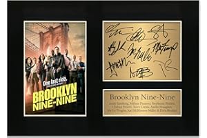 ZULU IMAGE Brooklyn Nine-Nine Signiertes A4 gedrucktes Autogramm Foto Reproduktion Druck Bild Display Nr. 28
