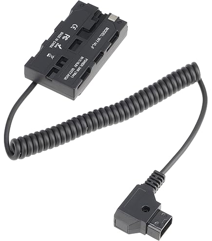 Fotga NP-FW50 Batería ficticia a NP-F NP-F970 Adaptador de batería P Fotga NP-FW50 Batería ficticia a NP-F NP-F970 Adaptador de batería P