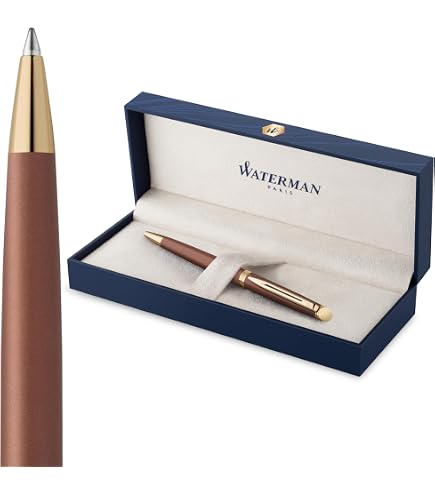 WATERMAN Hemisphere Essentiel Rollerball – Mattrot, Mit Chrom-Akzenten & Schwarzer Ersatzmine