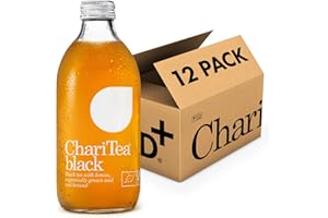ChariTea Black Iced Tea: Black Tea & Lemon - 12 x 330ml