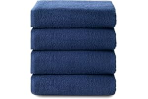 Top Towels - Ręczniki do Kąpieli - Bide lub Ręczniki na twarz - Opakowanie 4 Ręczniki - 30x50 cm, 43040029
