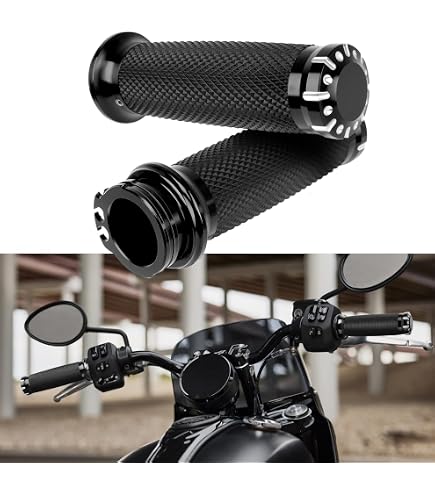 Terminali Per Manubrio Moto E Bici – Estremità Maniglia In Alluminio CNC, Spine Anticaduta Universali