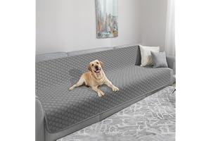 TAIKURA Jednostronny wodoodporny koc dla psa, antypoślizgowy koc dla zwierząt domowych, ochraniacz na meble zmywalny pokrowiec na łóżko dla psa, kota i szczeniaka (172 cm x 208 cm)