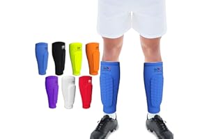 LUONT - Soccer Shin Guards for Men, Women & kids | Protective Football Soccer Pads with Superior Impact Absorption, Breathable, & Lightweight | Football Shin Guards Sleeves