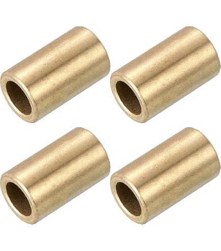 Sourcing Map Sinterbronze-Lagerbuchse 8x12x15 Mm – Selbstschmierend, 6 Stück, Für Wellenführung