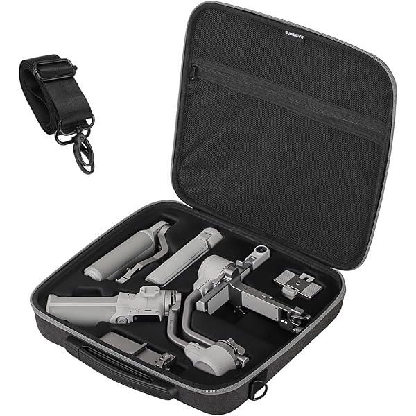 TaoAcc DJI RS 4 Mini Tas, Draagbare waterdichte hoes voor DJI RS 4 Mini Creator Combo met schouderband
