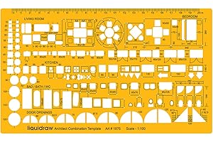 Liquidraw Scala 1:100 Architettonica Scala Righello Disegno Modello Stencil Architetto Forniture Tecniche di Redazione, Architettura Mobili Design Simboli per Casa Piano Interno