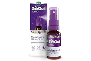 ZzzQuil Spray Oral Melatonina, Complemento Alimenticio, Sin Azúcar, Vegano, 30ml