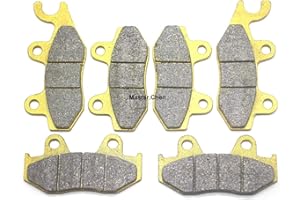 Master Chen Front Rear Brake Pads Brakes for Yamaha Raptor 700 YFM700 YFM700R 2013 2014 2015 2016 2017 2018 2019 2020 FA165 FA135 FA323 MC0481