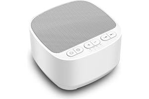 Magicteam Sleep Sound White Noise Machine with 40 Natural Soothing Sounds and Memory Function 32 Levels of Volume Sleep Timer Sound Therapy for Baby Kids Adults