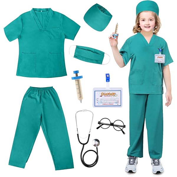 Playos® - Dokters Trolley - met 18 Accessoires - Roze /.Blauw
