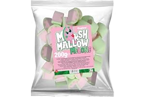 ‎TISE SÜSSWAREN Capico Marshmallow Melone (200g) Marshmallows mit Wassermelonengeschmack
