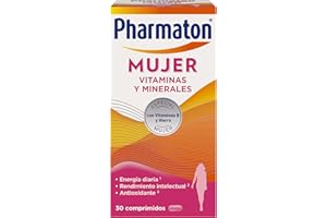 Pharmaton - Multivitaminas - Energía diaria - Mujer 30 comprimidos - Ayuda a las mujeres a mantener su vitalidad cada día