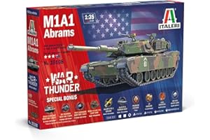 ITALERI - Maquette Char M1a1 Abrams - War Thunder |italeri|35108| 1:35 Maquette Char Promo